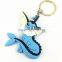 Customized Animation Shaped PVC Key ring Wholesale Rubber Key chain