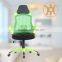 HC-A023H White Bride Office Chair Mesh Chair With Headrest