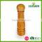 high qulity rubber wood salt&pepper mill bottle /spice mill