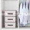 Nonwoven fabric folding container clothes storage box