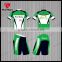 Custom Green Cycling Suit Clothing Team Cycling Jerseys and Shorts Unisex Cycle Clothing