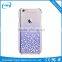 Luxury Geniune Diomand Element Back Cover Case for iPhone 6s, Electroplating Hard PC Phone Case for iPhone 7