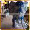 KANO5087 Giant Fiberglass Lifelike Amusement Park Elephant