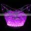 Wholesale plastic led lighted belvedere ice bucket