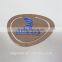 Luxury embossed logo metal tags for car