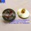 zinc alloy soft enamel lapel pin with butterfly clutch back