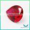 New Product&Best price 6*8mm pear cut 8# synthetic corundum dove blood lab created ruby stone