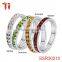 gold jewellery dubai gold ring with natural stone crystal avenue wholesale jewelry 4 seasons party gift womens bands