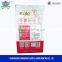 Hot sale and customized print snack food plastic flat bottom side gusset bag