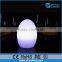 outdoor/indoor led decorative table lamp,egg shape desk lights