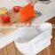 Plastic Kitchen Garbage Bowl,Trash Hanging Holder Bowl,Waste Storage Bin