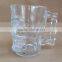 crystal doomed skull glass mug with handle