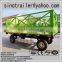 4 wheels utility tractor dump 6 ton agriculture trailer