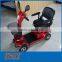 cool 4 wheels electric scooter 800w motor with safebelt seat