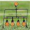 Outdoor reset spinner target 5 paddles shooting hunting air gun