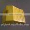 Heavy duty polyurethane wheel chock for mining machine