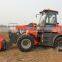 2016 New Style 2.5 Ton Small Wheel Loader With Pallet Forks