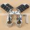 Chrome 360 degree Adjustable Highway Footpeg Footrests For 32mm