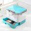 Portable Plastic Cosmetic Travel Carrying Case Storage Organizer