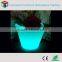 illuminated remote control Waterproof decorative led pot/vase