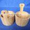 Small wood buckets antique wood bucket wooden bucket for art