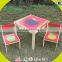 Wholesale Fashionable And Simple Style Wooden Table And Chairs, Superb Wooden Toy Stable And Chairs W08G209