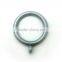 ID34mm/OD46mm & ID26mm/OD33mm, Plastic Curtain Rod Pole Ring Brushed Nickel