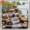Customized outdoor decorative ornamental fiberglass fountain