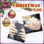 NEWAIR New arrival laser snowflake Nail Foil Nail Art decoration for Christmas