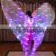 Two colors women belly dance costume led isis wings M0029-L1