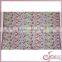 Multicolor Embroidery Design Mesh Fabric, African Lace Fabrics for Dress, Blouse