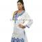 Ladies Kurta Neck and Sleeves Designs Embroider Pathani Kurta HSK2513