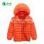 High Quality Multi Color Boys Clothing Lightweight Kids Winter 90% Down 10% Feather Jacket