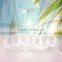 digital print fashion design sweater with lace hem
