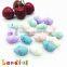 Silicone Teething Necklace Accessories Animal Pig Baby Silicone Beads