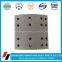 Truck spare parts 4515 brake shoe linings for FUWA Axle