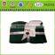 double sides dark green micro plush sherpa blanket