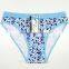 outsanding blue green geo cotton brief panties/yje wholesale plus size sexy cotton breathable underwea panties/mulit color