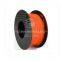 orange color 3d filament pla 1.75mm 3mm 3d plastic filament diy 3d printer 1kg filament
