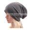 Qianzun custom label men's knit slouch beanie