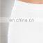 2015 fashion white bodycon midi skirt , high waist skirt, crop top and skirt set