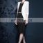 V neck designs formal office uniforms for ladies suits