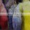 gradient color real fox fur tail furry keychain accessories