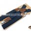 Fashion Yiwu High-end men's 3.5cm 3 clips straps color suspenders