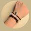 Wine Red Garnet Bracelet 4 natural crystal jewelry jewelry beads Japan original individual year of fate on hand