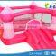 pink inflatable bouncy for girls