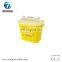 Hospital Medical Sharps Container with Ce, ISO Approved