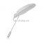 New Arrived Simple Metal silver / Antique Gold / 16 K gold plating Feather brooch long needle lapel pin