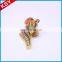 Newest Brilliant Quality Button Dangler Embossed Sports Meet Badges