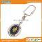 High Quality Souvenir Custom Metal Spinning Carabiner Keychain